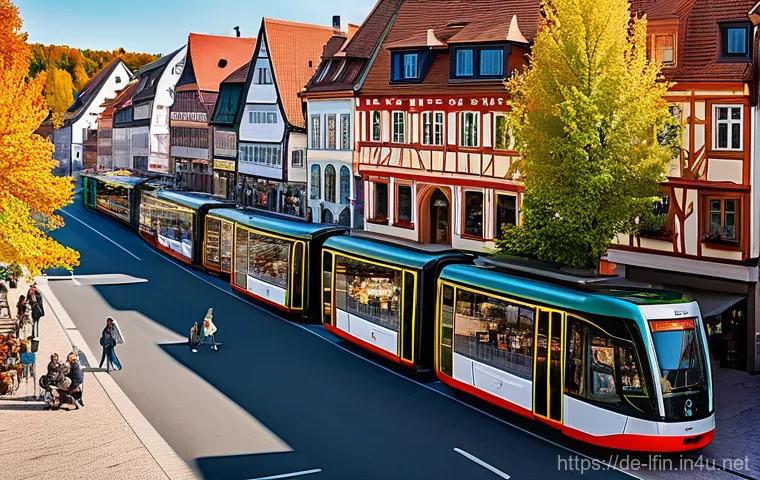 지방재정 분석 방법론 - **Thriving German Town Economy:** An aerial view of a bustling, prosperous German town center on a s...